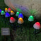 Outdoor Solar Mushroom Lights For Garden Decoration